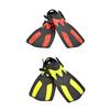 Adjustable Swimming Fins Travel Size Flippers Swim Training Fins Snorkeling Gear for Teen Adults Women and Man