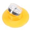 Bathroom Kitchen Mirror Suction Wall Clock Shower Waterproof Quartz Clocks Decoration White