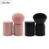 Přenosný zatahovací štětec na make-up s víčkem - Velký štětec na pudr a tvářenku