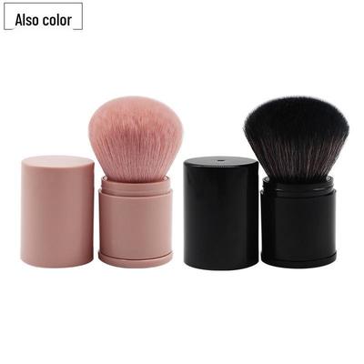 Přenosný zatahovací štětec na make-up s víčkem - Velký štětec na pudr a tvářenku