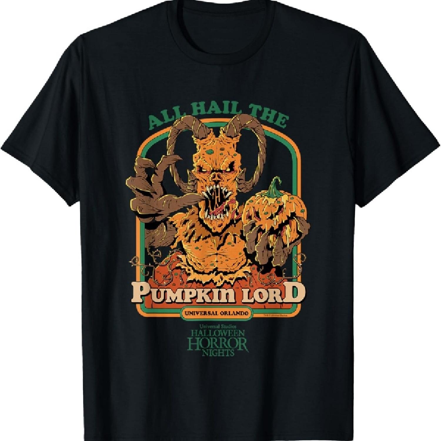 

HHN All Hail The Pumpkin Lord T-Shirt XXXXXL чорний