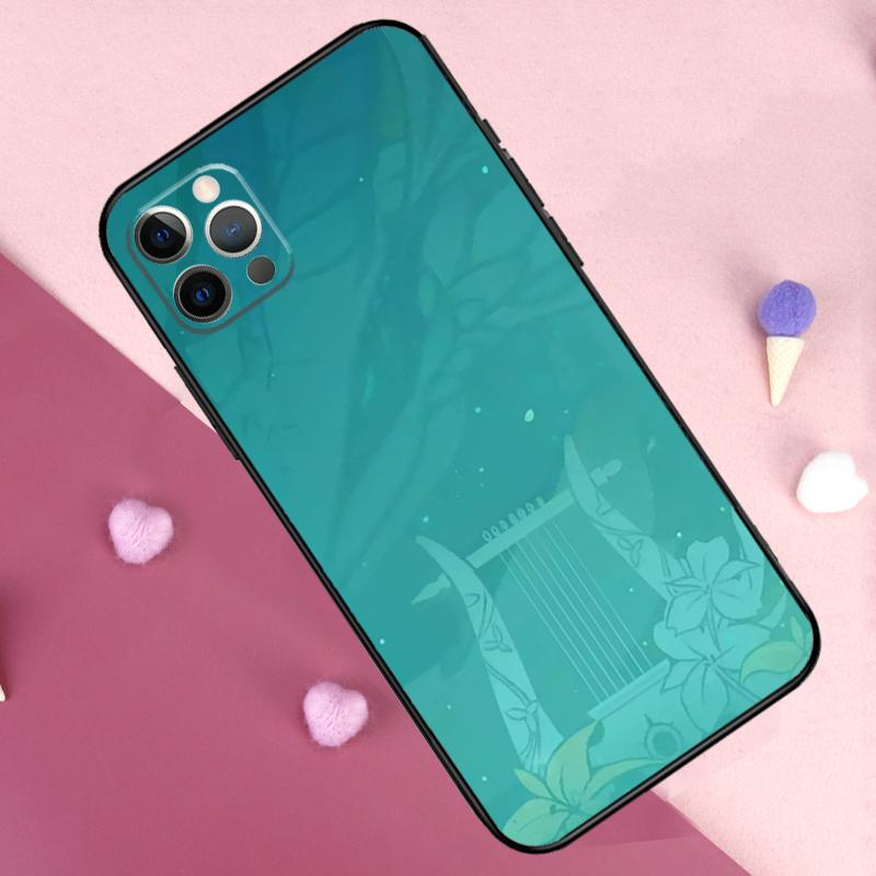 Anime Genshin Impact Phone Case For iPhone 17 Pro Max 11 14 15 16 Pro Max Plus 12 13 Mini 16e 17 Air Back Cover