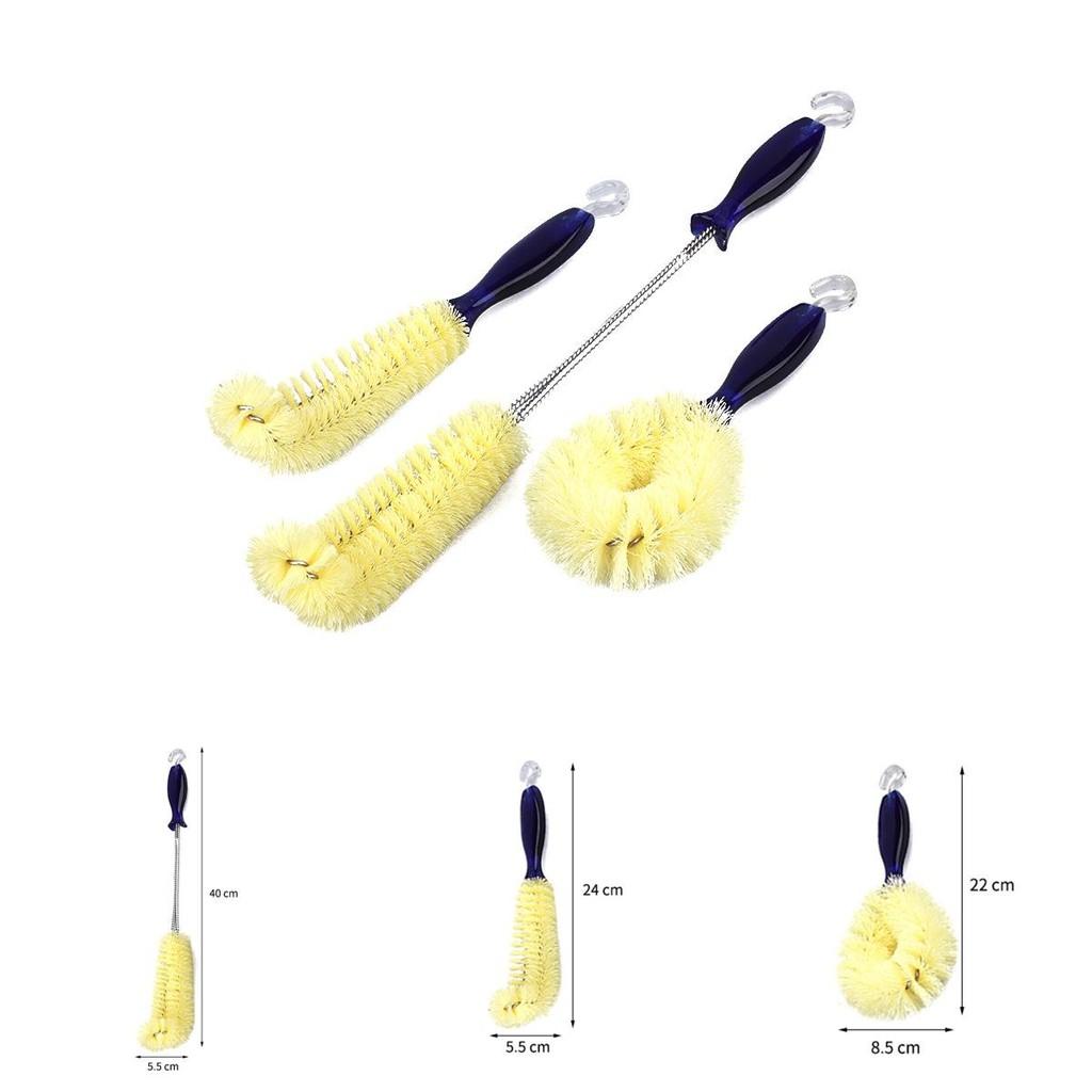Cup Plastic Flexible Brush For Effective Cleaning Of Bottles Glasses And Tight Spaces