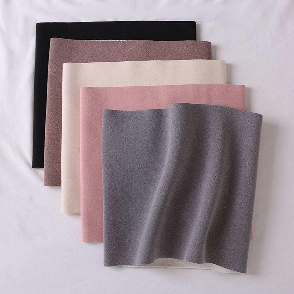 2025 Elastic Fleece Thermal Waist Support Abdomen Back Pressure Warmer Inner Wear Winter Cummerbund Stomach Protector Sport Belt
