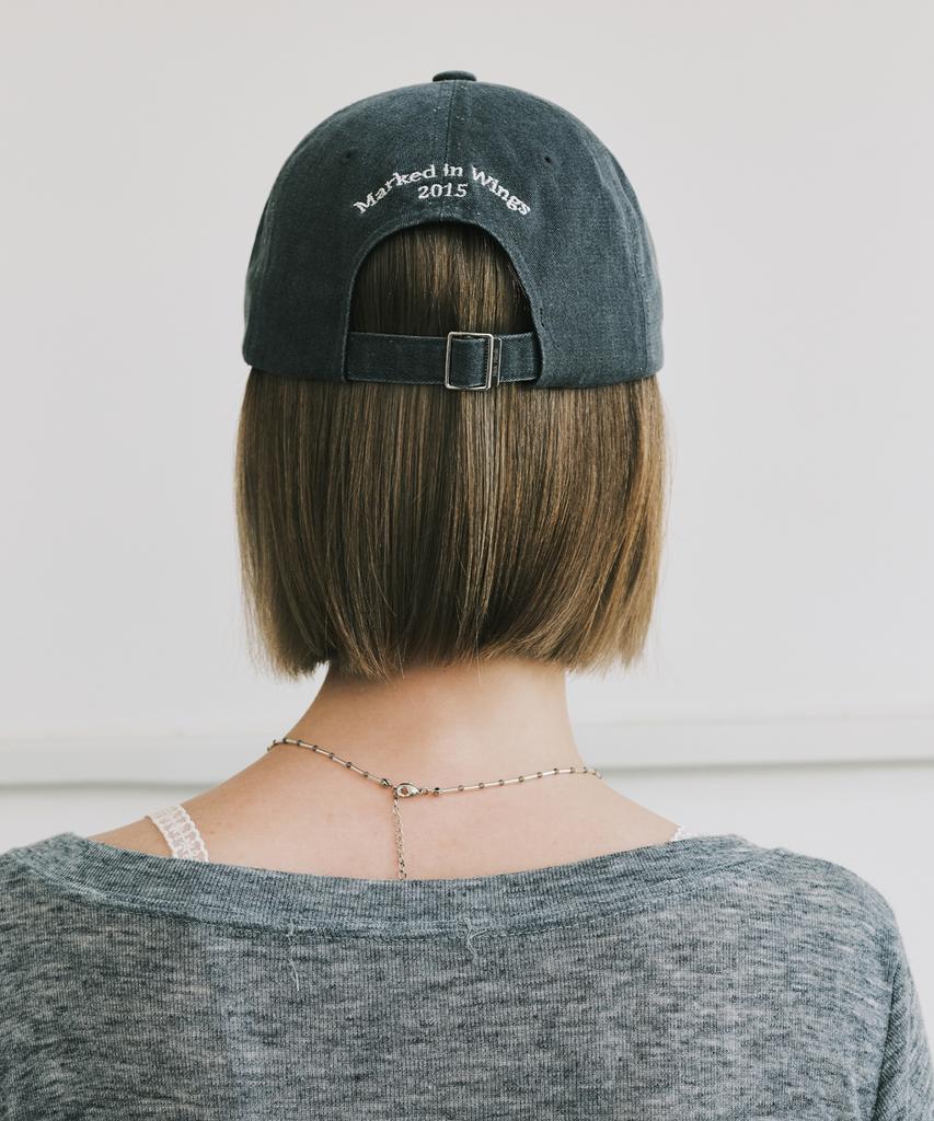 Nigaennikol Oval Wappen Ball Cap_Denim Charcoal