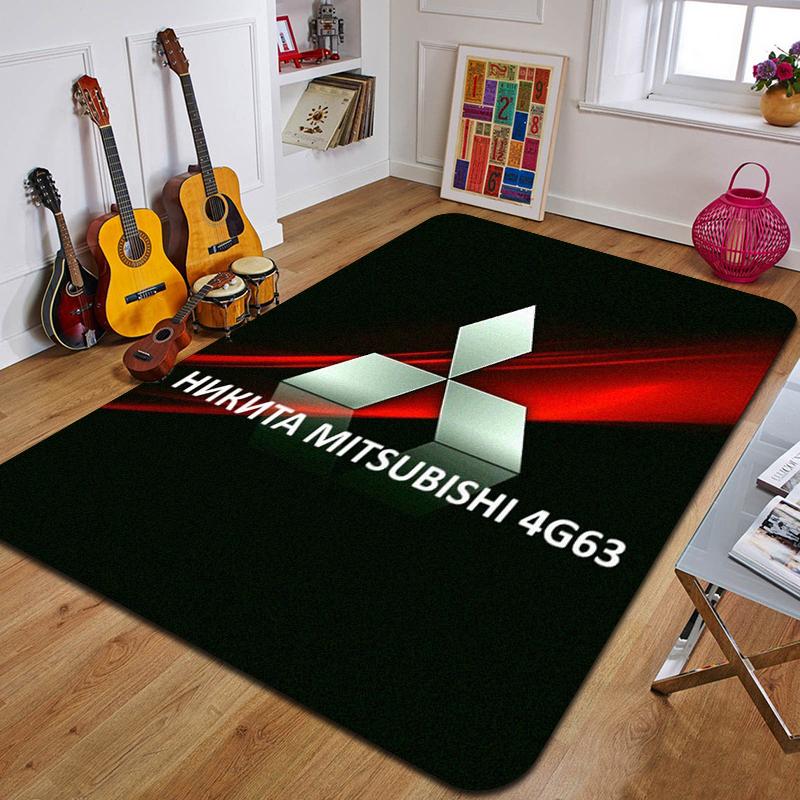 M-Mitsubishi printed carpet fashion yoga mat bedroom decoration carpet living room bathroom decoration floor mat birthday gift