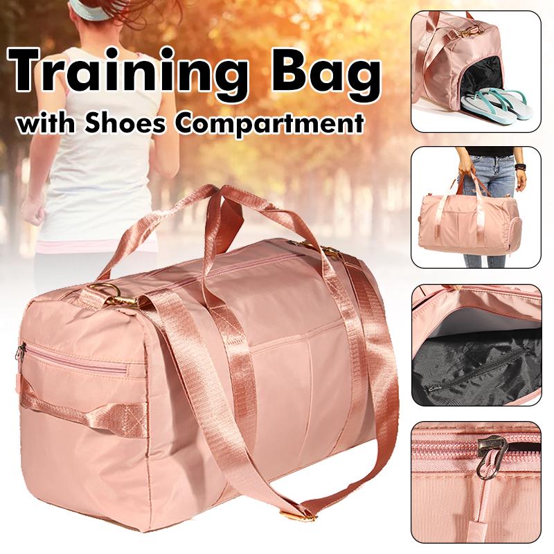 Dry & Wet Separation Training Bag Yoga Duffel Shoe Bags Nylon For ...