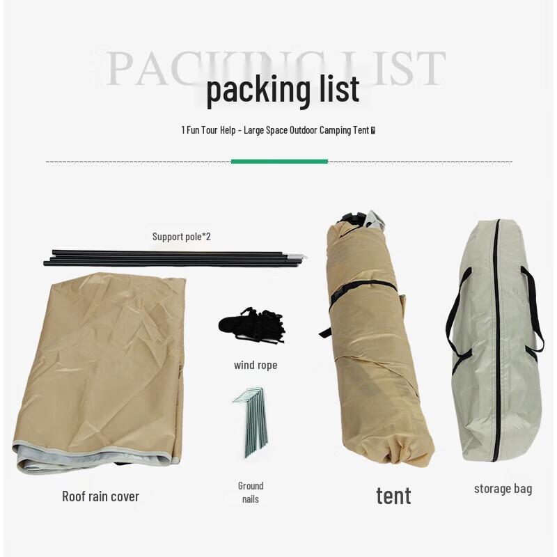Quyoubang Y16plus Quick-Open Automatic Camping Tent
