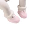 Baby Winter Walking Shoes for 0-12 Months Boys Girls, Lined Walkers with Color Block Design