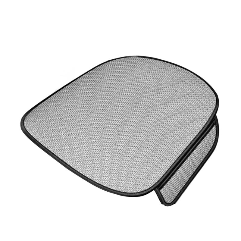 Ice Silk Auto Seat Pad Moisture Wicking Technology Nonslip Auto Seat Protector For Long Distance Driving