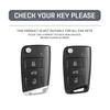 LAR3  For Skoda Octivia Superb Fabia 1 2 Octavia a7 RS Superb Rapid Yeti Karoq Vision Zinc Alloy Car Remote Key Fob Case Cover Shell