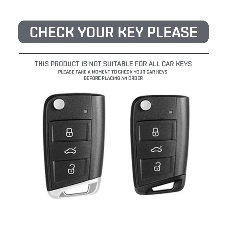 LAR3 For Skoda Octivia Superb Fabia 1 2 Octavia a7 RS Superb Rapid Yeti Karoq Vision Zinc Alloy Car Remote Key Fob Case Cover Shell