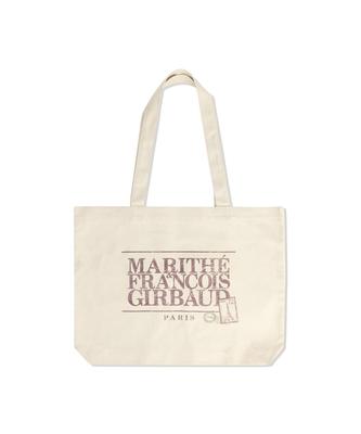 Marith + Franois Girbaud Classic Logo Stamp Eco Bag Cream