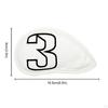 10 Golf Club Covers Made of PU, To Protect Irons, Suitable for Men And Women,