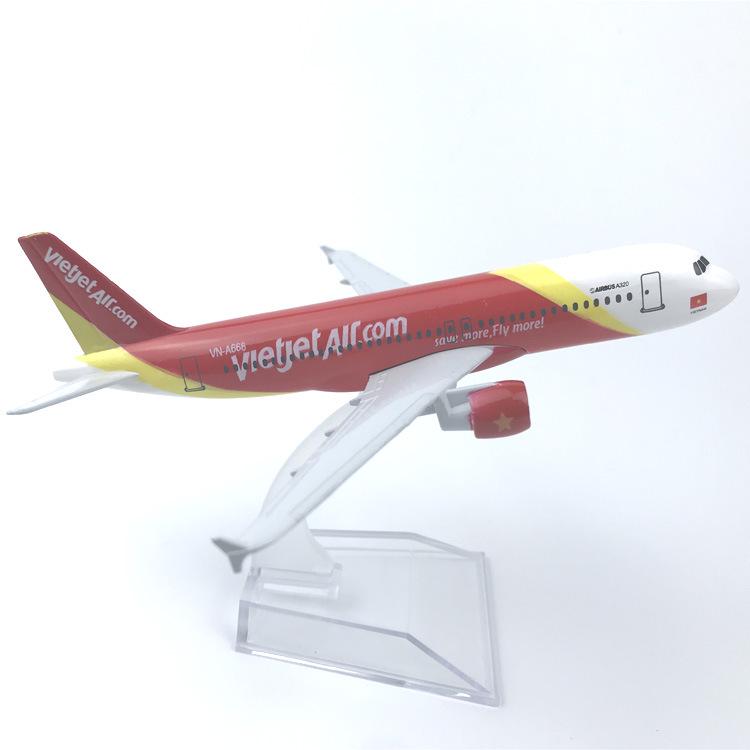 

16CM Alloy Airplane Model Vietnam 320 Collectible With Landing Gear Children s Toy Gift Hobby