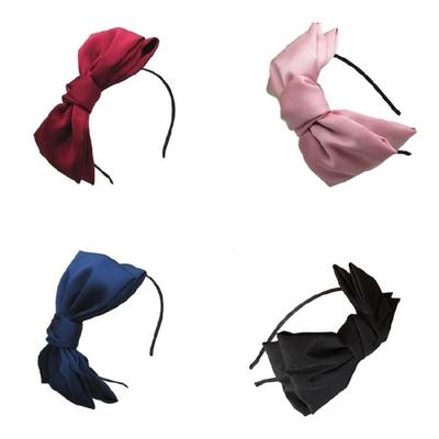 Big Bow Headband Costume Headwear Evening Party Headdress Dress Up Accessories