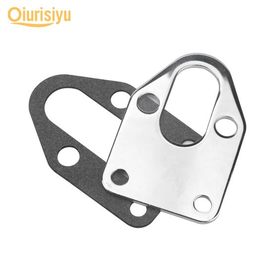 High Hardness with Gasket Stainless Steel SBC Fuel Pump Mounting Plate