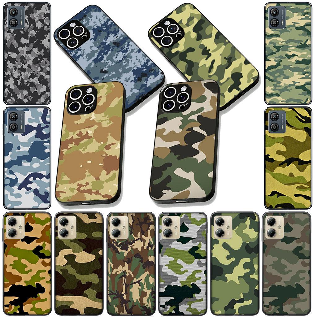 Soft Cover for Xiaomi Poco C75 C65 C71 C85 X7 X6 M6 M7 F7 F8 Ultra F6 Pro Coque Phone Case Camo Military Army Camouflage Pattern