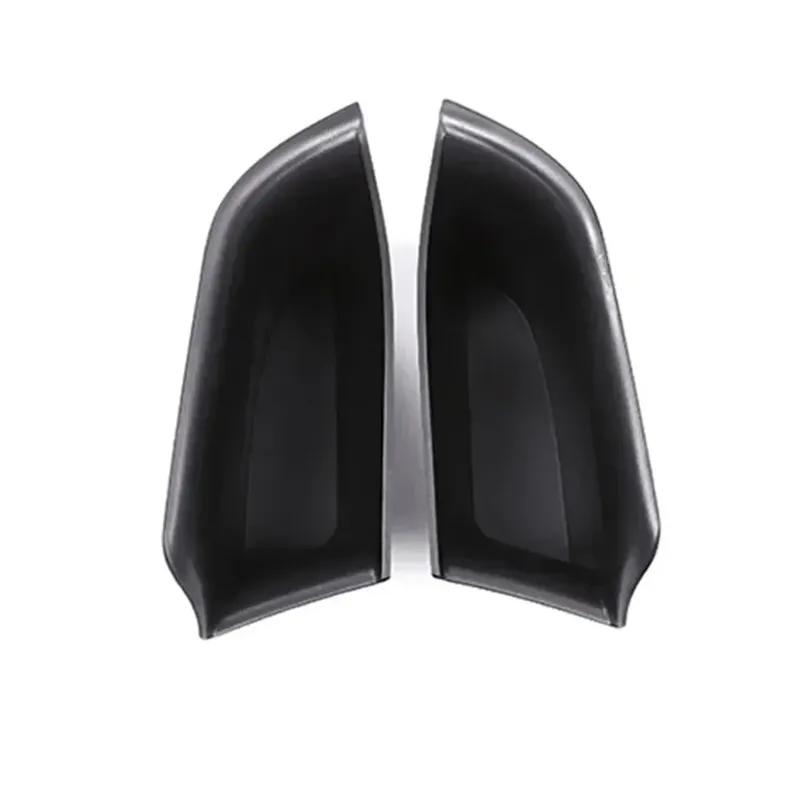 2 st för BMW 5-serie G30 G31 2017- Bil Framdörr Båda Sidorna Förvaringsbrickor Förvara Städa Bilstil Tillbehör ABS