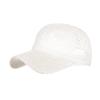 Nuovo cappello da sole casual a tinta unita con protezione solare, cappello estivo da donna, berretto da baseball in maglia cava
