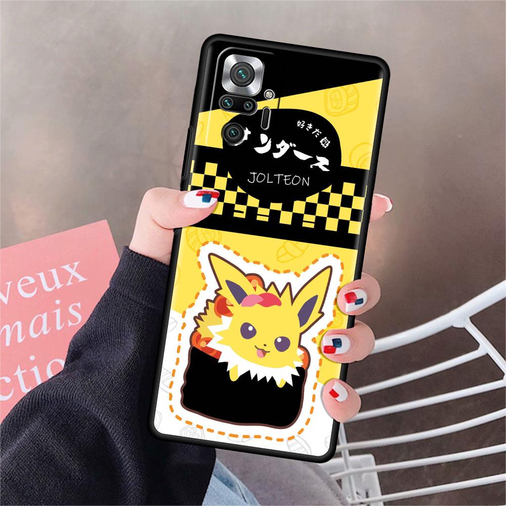 

Чехол для Xiaomi Redmi Note 11 9S 10 9 8 7 9A 9C 9i K40 8T 10C 9T K50 силиконовый чехол для телефона мультфильм покемон суши Redmi K40 Pro