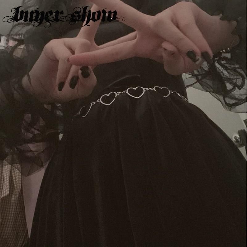 Goth Dark Mesh Vintage Gothic sukienki Egirl 2021 estetyczny przezroczysty pasek plisowana sukienka Chic Punk Hip Hop Grunge Emo Y2K Chic