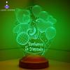 3D Customizable/ Birthday Themed Night Lamps Kids Aesthetic Room Decor Friendship Lamp Desk Decor Gift Box