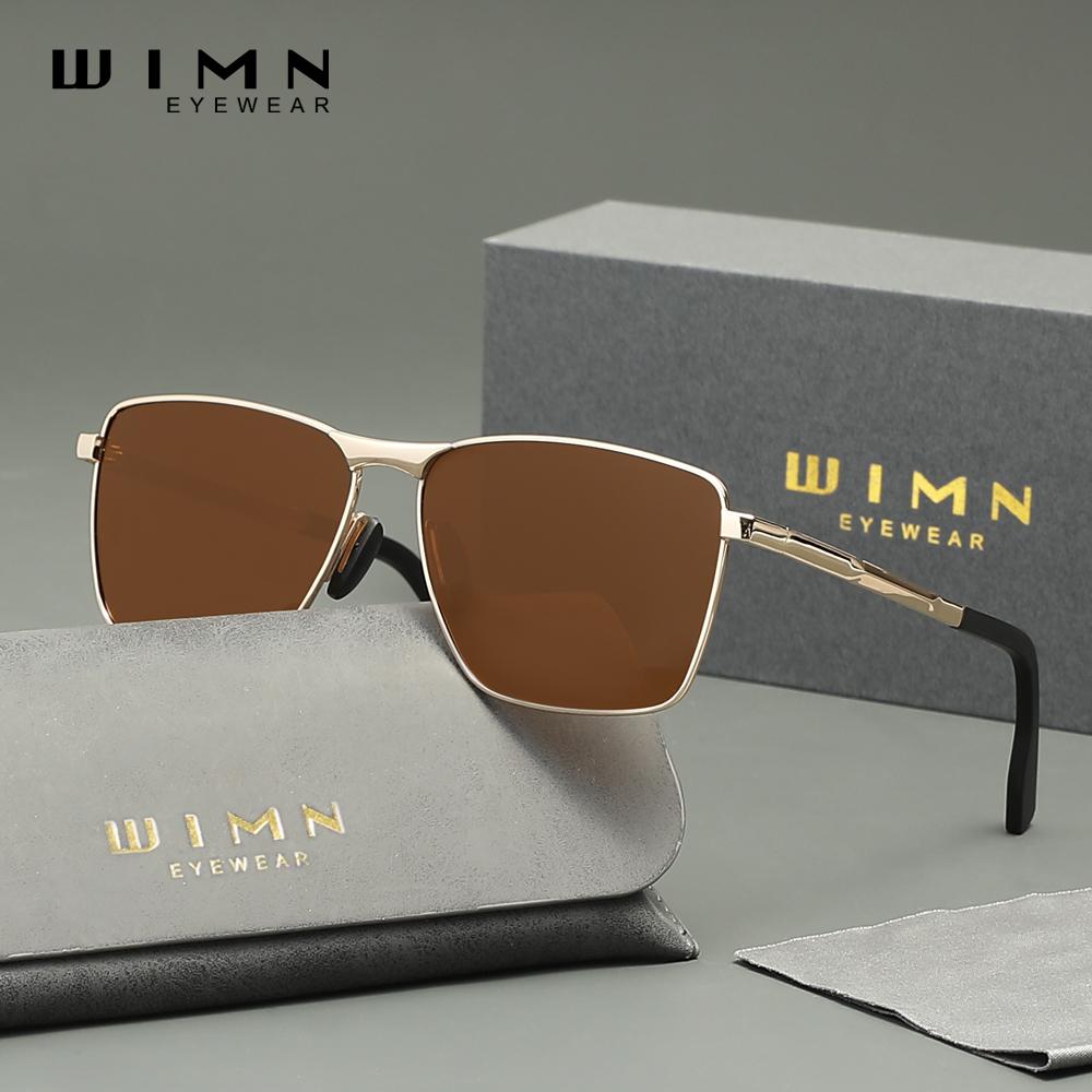 WIMN Premium Ultra Lightweight Polarized Sunglasses with Classic Retro Design and UV400 Protection