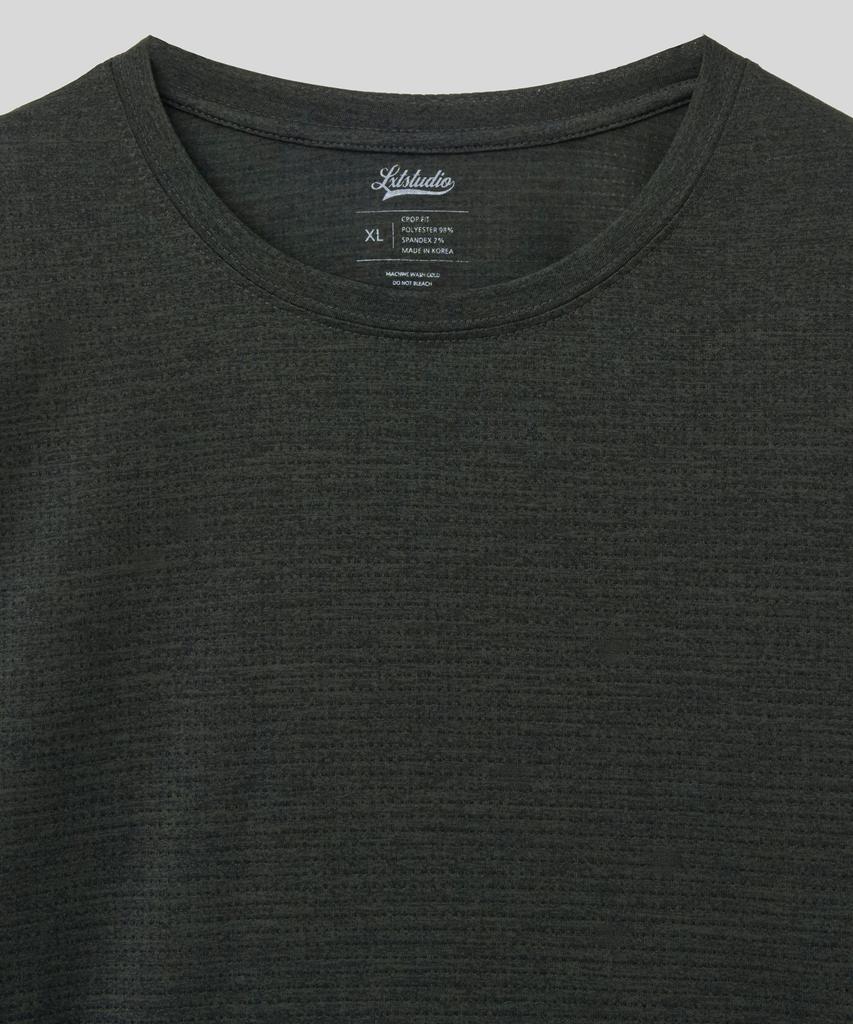 LXT Ice Cool Mesh Cooling Crop T-Shirt [Khaki]