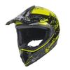 Off-Road Motorcycle Full Helmet 225 White Size 5 Travel Personality Safety Cover Four Seasons Off-Road Helmet