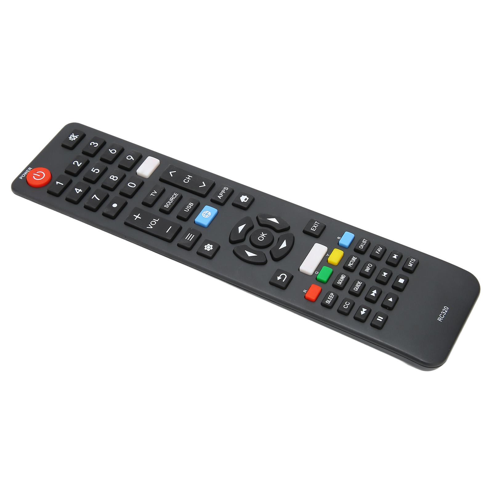 

RC320 Пульт дистанционного управления для замены телевизора Бытовой ручной пульт дистанционного управления для телевизора для Jvc для Fanco Atvio