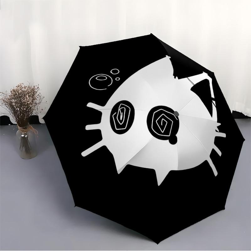 1pc Pufferfish MarineLife Automatic Open/Close Umbrella Compact Folding Umbrella, All-Season Portable Umbrella for Women/Men F1124283