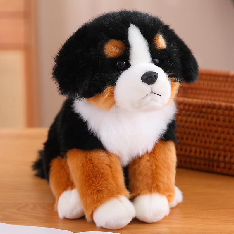 

Tibetan Mastiff Plush Dog Toy - Rag Doll for Home Décor & Gifts 38CM