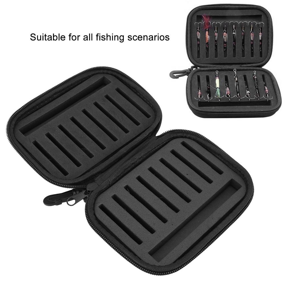 EVA Inserts Fly Lure Organizer Double Sided Fishing Tackle Case Bag  Saltwater Fishing