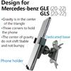 Car Phone Holder for 2020-2025 Mercedes Benz GLE Class, 2020-2025 GLS Class Auto Accessories Navigation Mobile Cell Phone Mount