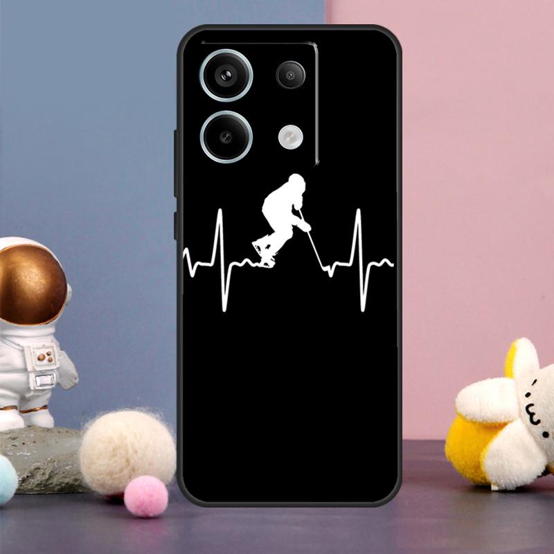 Ice Hockey Player Case For Xiaomi Redmi Note 14 9 10 11 12 13 15 Pro Plus Redmi 15 15C 10C 12C 13C 14C Cover
