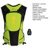 5L Cycling Backpack Luminous LED Turn Signal Reflective Safety Night Riding Running Camping USB Rechargeable Outdoor Waterproof Bag