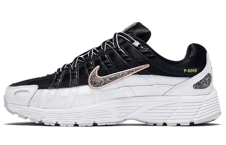Nike P 6000 Se Black Multi Color White Women s CJ9585-001 35.5