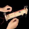 Weaver Wooden Bracelet Weaving Frame - Handmade DIY Red String Lanyard Tool & Cord Fixer.