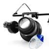 20x Head-Mounted LED Binocular Jewelry & Repair Magnifier