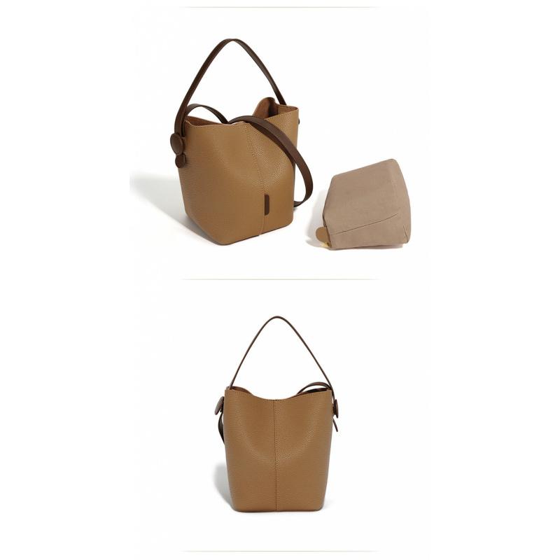This Year's Popular New Basket-style Bucket Bag Is a High-end, Stylish Shoulder and Crossbody Bag for Women