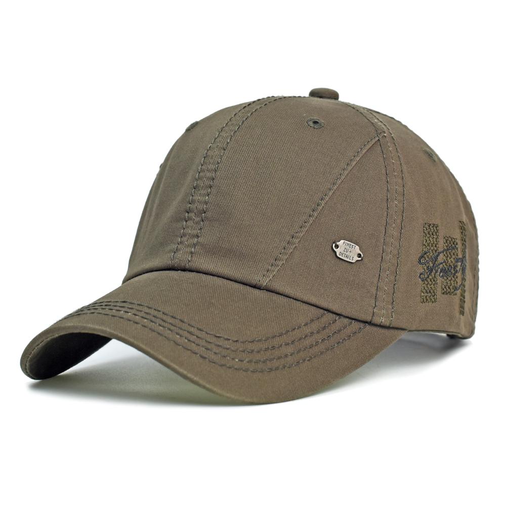 Four Seasons High-Quality Washed Cotton Baseball Cap Men Women Casual Vintage Dad Hat Adjustable Trucker Style Low Profile