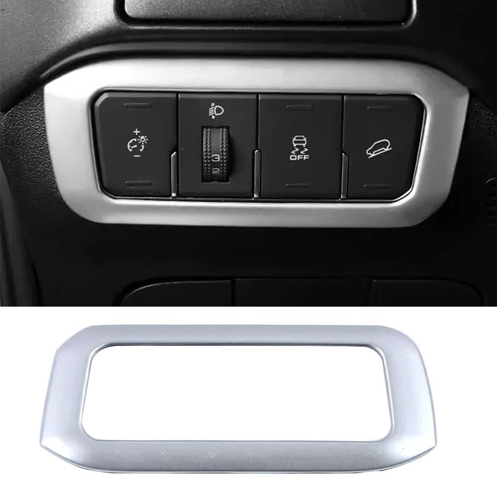 For GWM Tank 300 2024 2024 RHD LHD Accessories Silver Decor Interior Center Console Part Refit Frame Cover Trim Car Styling