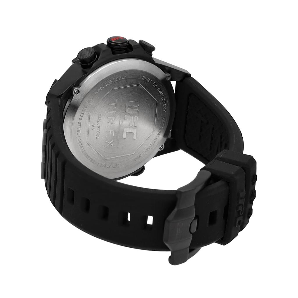 Watch UFC Kick Digital Quartz 10 ATM Water Resistant Mineral Glass TW2V87000 Black [TIMEX] 51.5mm Men's [Item]