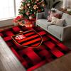 1pc Digital Printed Chair Rug for Home Office Use, Rangers FC Carpet Appropriate for All Seasons, Soft Area Carpet
