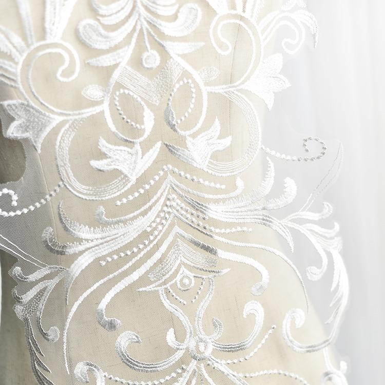 Oversized European And American Embroidery Lace Accessories, Wedding Dress Handmade Diy Materials, High-End Clothing Fashion Decorative Flowers