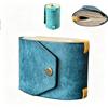 1Pcs Pu Leather Wallet / Money Wrapper Quick-Access Cash Holder Organizer Clip Bill Holder Storage Pouch Pocket Wallet