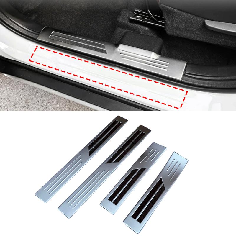 Auto Threshold Protection For Suzuki Fronx 2025 Car Door Sill Scuff Plate Pedal Trim Accessories Styling External Stickers