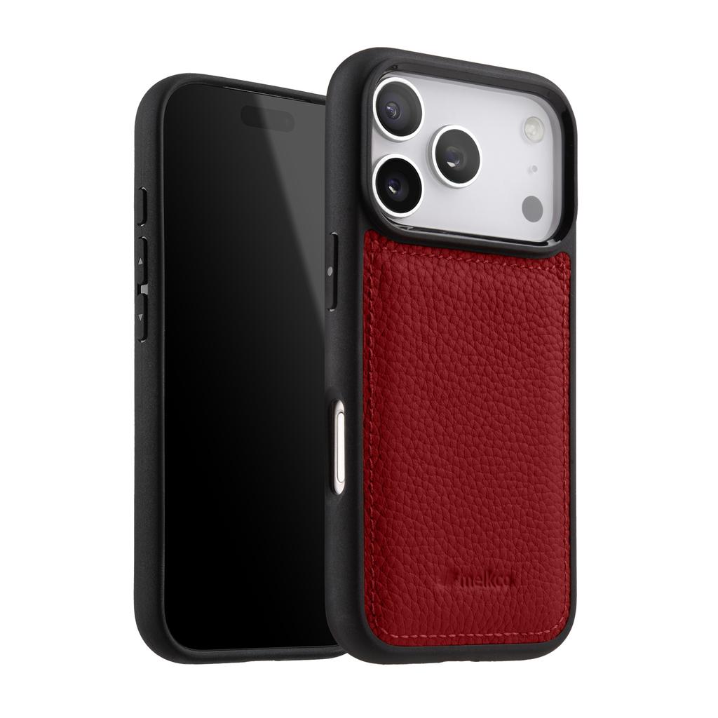 Custodia in Vera Pelle Melkco per iPhone 17 Pro Max 17 Air Custodie di Lusso Business in Pelle di Vacchetta Cover Posteriore Morbida a Copertura Totale per Telefono