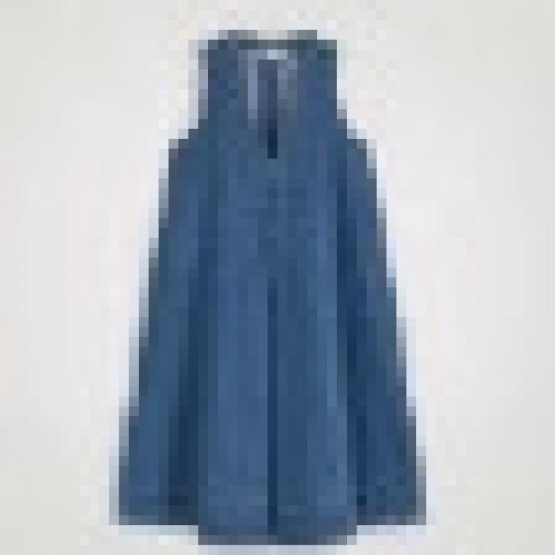 European & American Style Summer Casual A-line Denim Dress